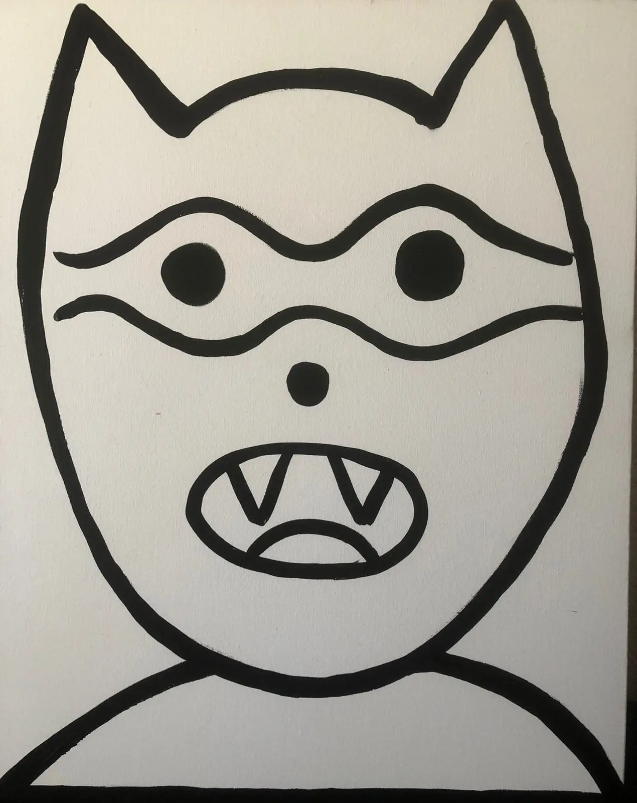 Art painting of Mario Gildardo