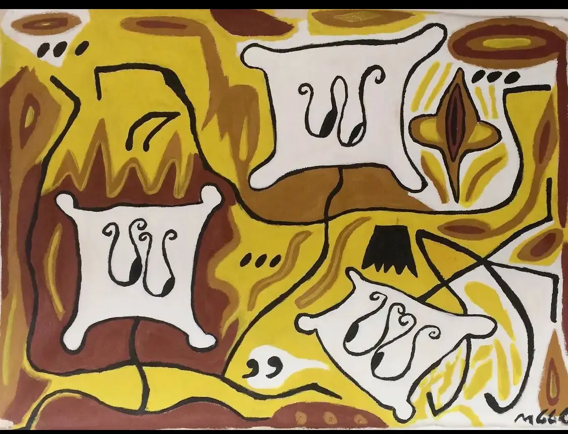 Art painting of Mario Gildardo