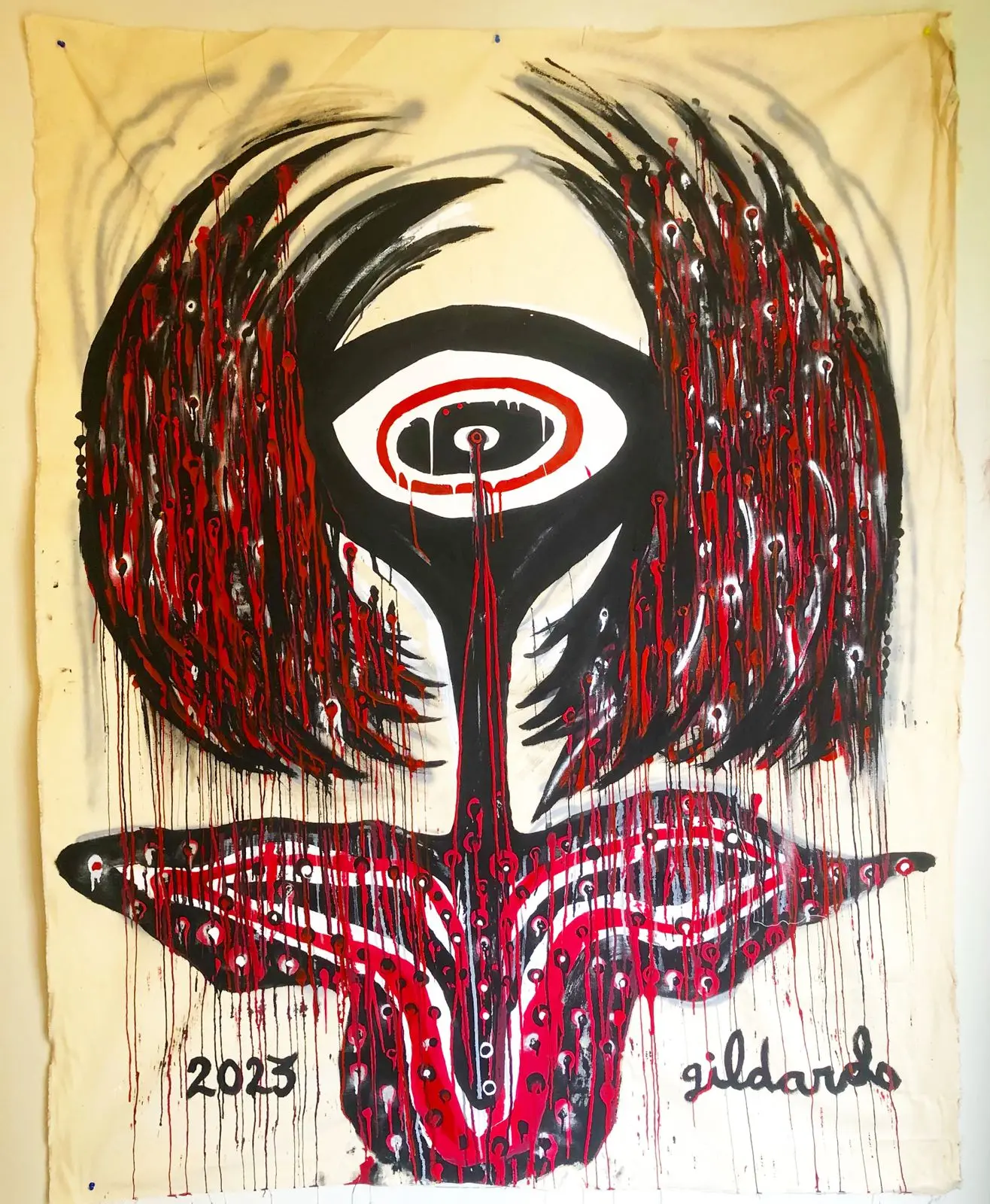 Art painting of Mario Gildardo